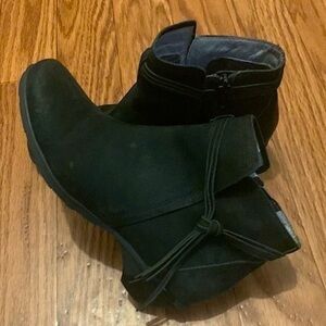 Abeo Nella bio black boot leather